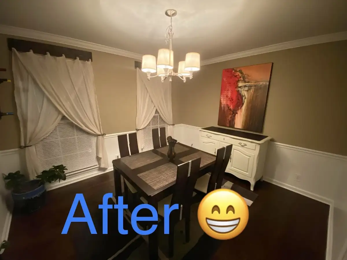 Professional dining room restoration after water damage in Sitka