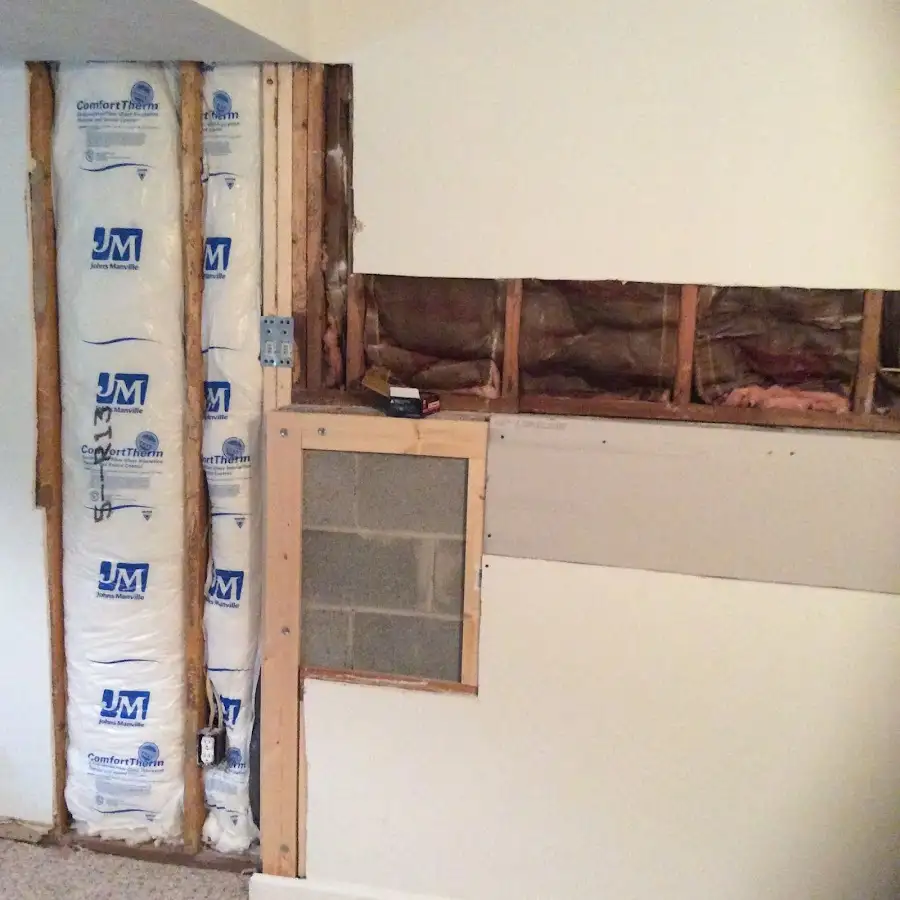 Wall insulation replacement during Odor Removal & Deodorization in Sitka
